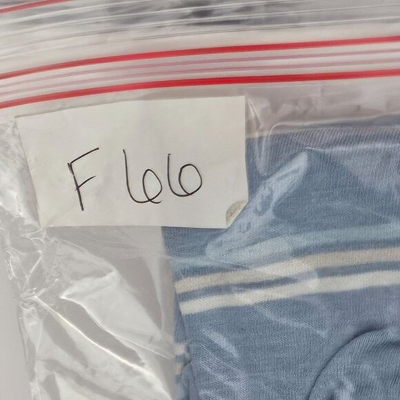 Patagonia Womens Striped Organic Cotton & Recycled Polyester Tank Top Blue/White - Picture 10 of 10